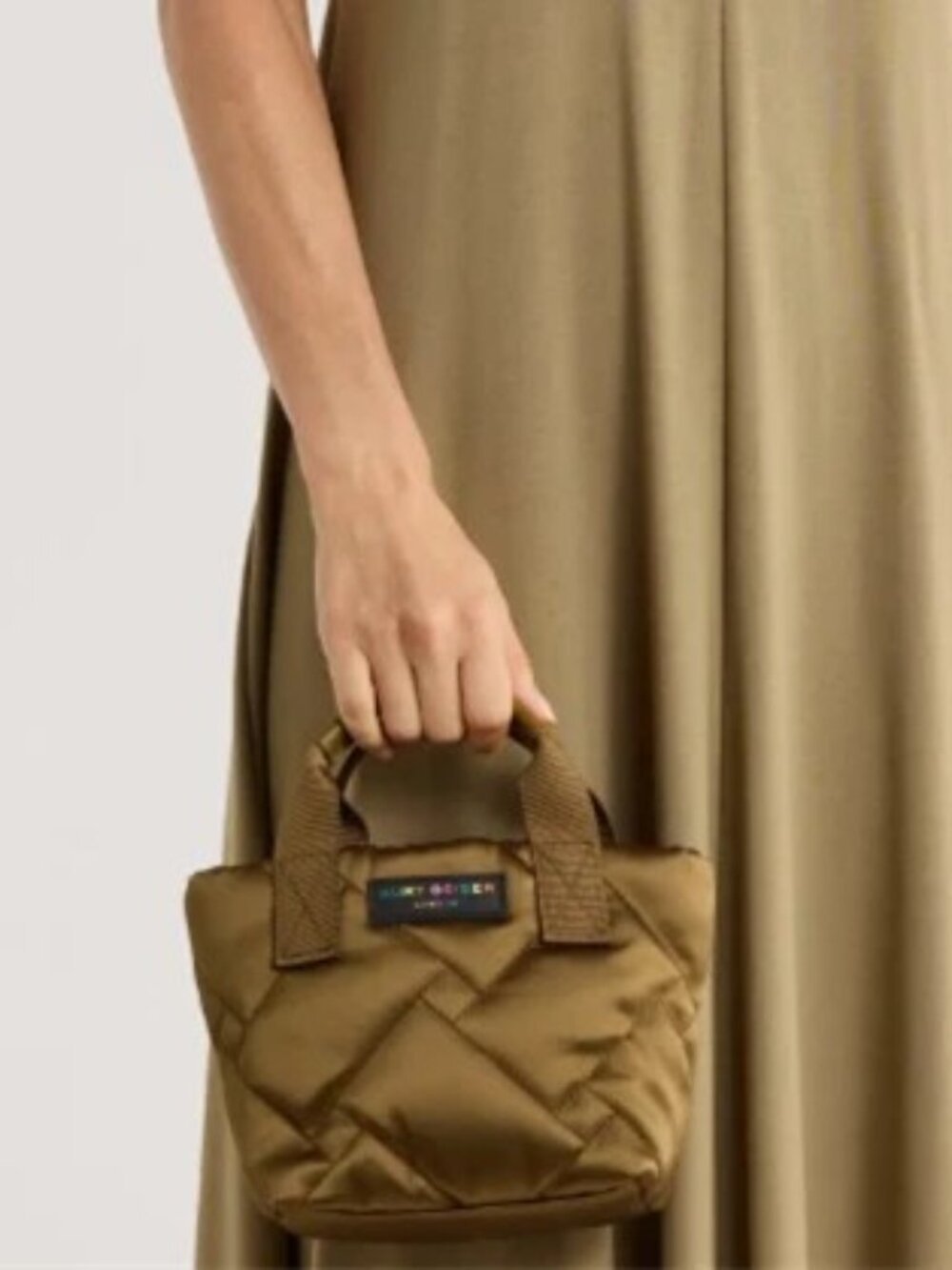 Kurt Geiger XS Quilted Shopper Tote Bag Strap NWT Gorgeous - Picture 8 of 9